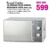 Russell Hobbs Mirror Finish Manual Microwave Oven-20Ltr(RHMA-20L)