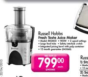 Russell Hobbs Fresh Taste Juice Maker-RHUM02 Each