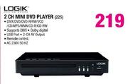 Logik 2 CH Mini DVD Player(225)