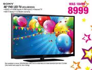 Sony 46" FHD LED TV(KDL46EX650)