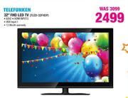 Telefunken 32" FHD LED TV(TLED-32FHDP)