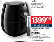 Philips Black Air Fryer(HD9220/20)