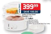Salton 2-Tier Food Steamer(SFS800)