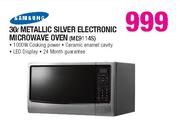 Samsung Metallic Silver Electronic Microwave Oven-30Ltr(ME9114S)