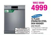 Samsung 12 Place Stainless Steel Dishwasher(DW-FN320T)