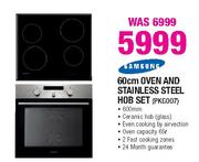 Samsung 60cm Oven and Stainless Steel Hob Set(PKG007)