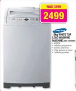 Samsung White Top Load Washing Machine-13kg(WA13V5WIP)