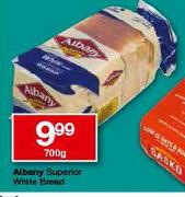 Albany Superior White Bread-700g Each
