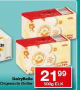 DairyBelle Ongesoute Botter-500g Each