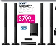 Sony 5.1 3D Blu-Ray Home Theatre System-BDVE690 Each