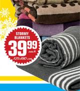 Stormy Blankets-125x180cm Each
