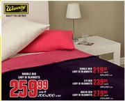 Double Bed Lady Di Blankets-200x200cm Each