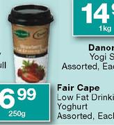 Fair Cape Low Fat Drinking Yoghurt Assorted-250g Each