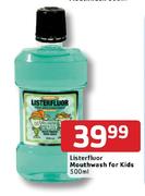 Listerfluor Mouthwash For Kids-500ml