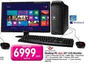 Packard Bell Desktop PC Plus 20" LCD Monitor