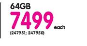 iPad Mini 64GB with WiFi And Cellular