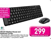 MK220 Wireless Mouse & Keyboard Combo