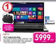 Fujitsu 15.6" Laptop Plus Bag-Each
