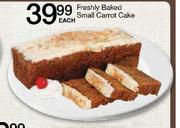 Freshly Baked Small Carrot Cake-Each