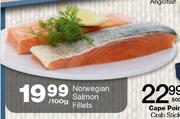 Norwegian Salmon Fillets-100gm Each