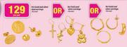 9ct Gold And Silver Stud Earrings Banded Or Silver Earrings Or Silver Earrings Banded-Per Pair