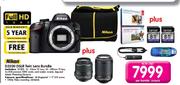 Nikon D3200 DSLR Twin Lens Bundle-Per Bundle