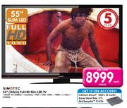 Sinotec 55"(140cm) Full HD LED TV-Each