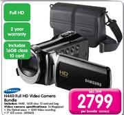 Samsung H440 Full HD Video Camera Bundle-Per Bundle