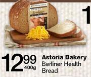 Astoria Bakery Berlliner Health Bread-400gm