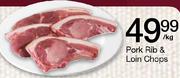 Pork Rib & Loin Chops-Per kg