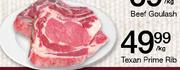 Texan Prime Rib-Per Kg