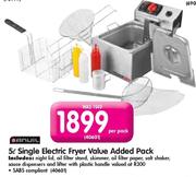 Anuil 5ltr Single Electric Fryer Value Added Pack-Per Pack