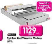 Anvil 38cm Stainless Steel Wrapping Machine-Each