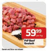 PnP Beef Goulash-Per Kg