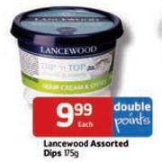 Lancewood Dips Assorted-175g Each