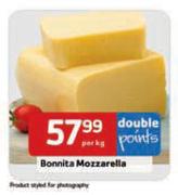 Bonnita Mozzarella-Per Kg
