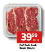PnP Bulk Pork Braai Chops-Per Kg