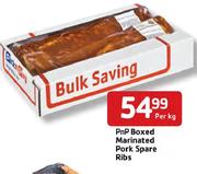 Pnp Boxed Marinated Pork Spare Ribs-Per Kg