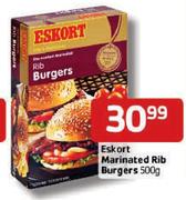 Eskort  Marinated Rib Burgers-500g