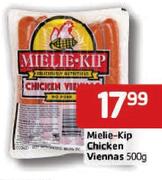 Mielie-Kip Chicken Viennas-500Gm