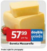 Bonnita Mozzarella Per Kg