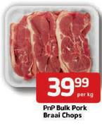 PnP Bulk Pork Braai Chops Per Kg