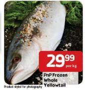 PnP Frozen Whole Yellowtail Per Kg