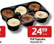 Pnp Cupcake Assorted - 6's Each