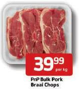 Pnp Bulk Pork Braai Chops - Per Kg