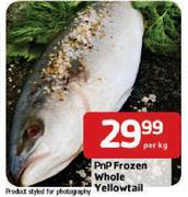 Pnp Frozen Whole Yellowtail - Per Kg