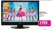 Sinotec 24"(61cm) Full HD Slim LED TV-Each