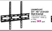 Unimount 23"-46" LCD/LED Wall Bracket-Each