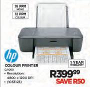 HP Colour Printer (DJ1000)