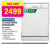 Kelvinator 12 Place White Dishwasher(KD12WW1)